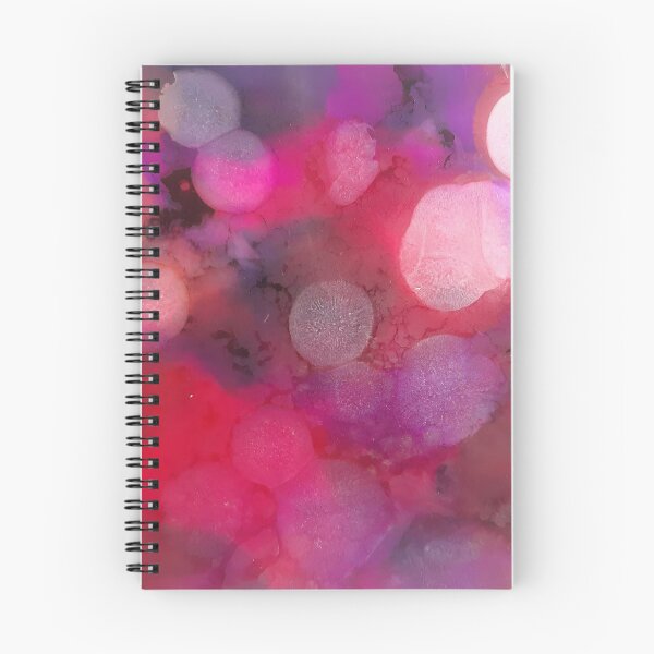 Item preview, Blurry Pink, White, and Purple Alcohol Ink Painting designed and sold by freshinkarts.