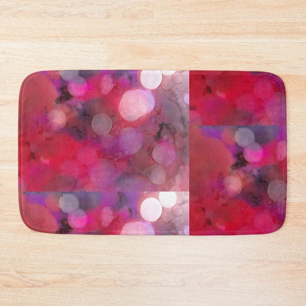 Item preview, Blurry Pink, White, and Purple Alcohol Ink Painting designed and sold by freshinkarts.