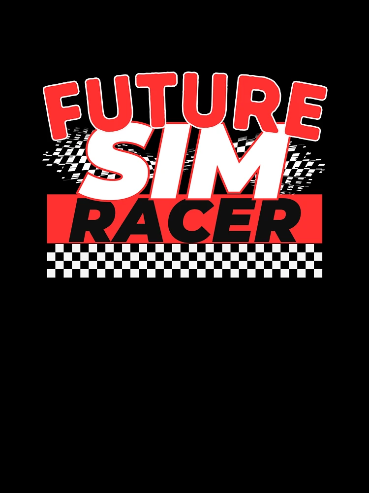 Thumbnail 7 of 7, Oversized T-Shirt, Future Sim Racer Funny Sim Racing Quote designed and sold by SharpThreadZ.