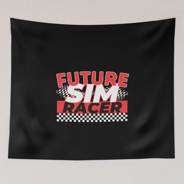 Item preview, Future Sim Racer Funny Sim Racing Quote designed and sold by SharpThreadZ.