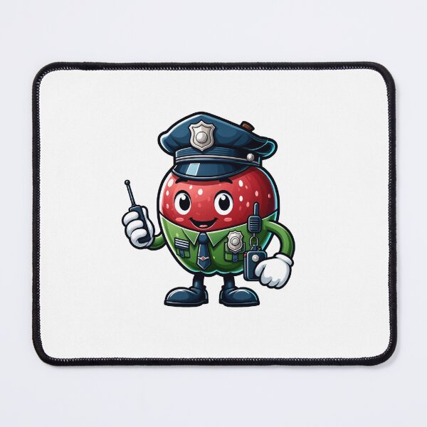 Item preview, police apple designed and sold by FerdiEverywhere.