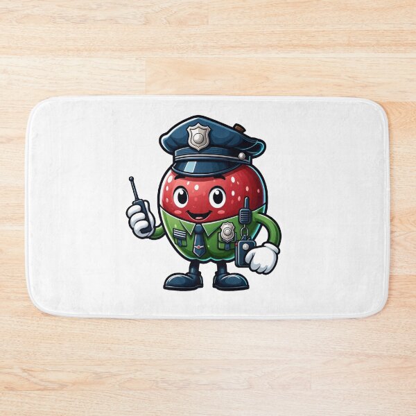 Item preview, police apple designed and sold by FerdiEverywhere.