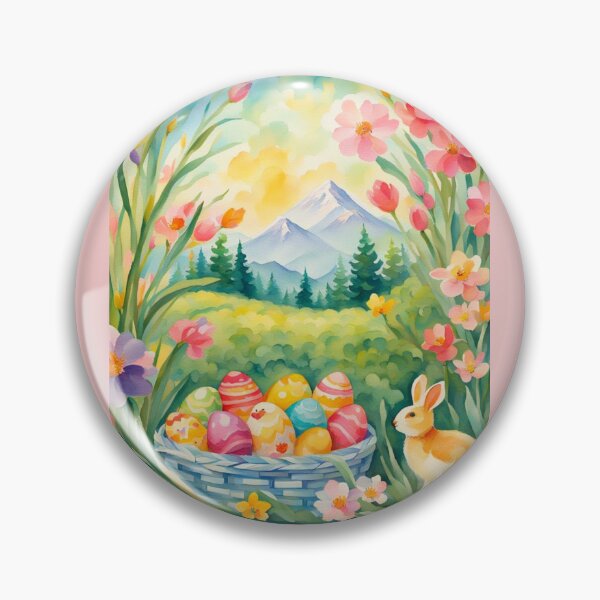 Item preview, Easter floral design designed and sold by seahorse crossing.