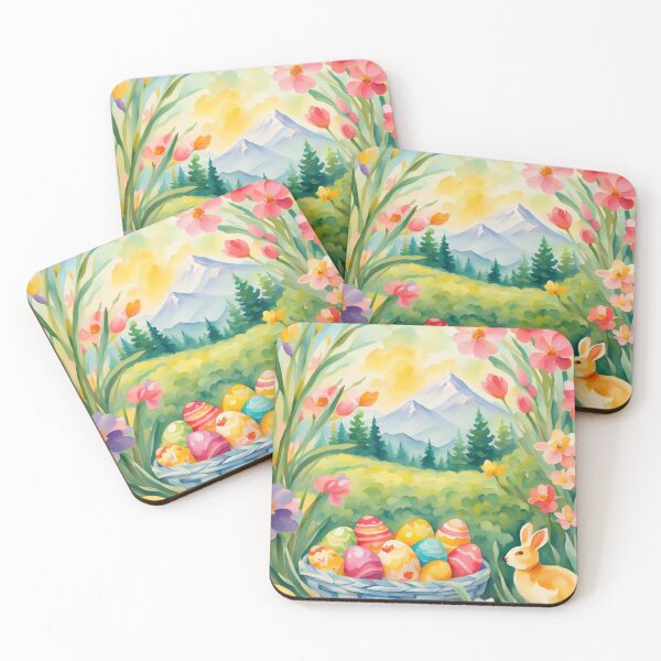 Item preview, Easter floral design designed and sold by seahorse crossing.