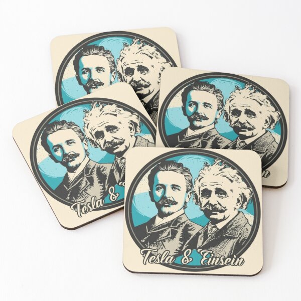 Item preview, nikola tesla and albert einstein banksy street art designed and sold by martin max.