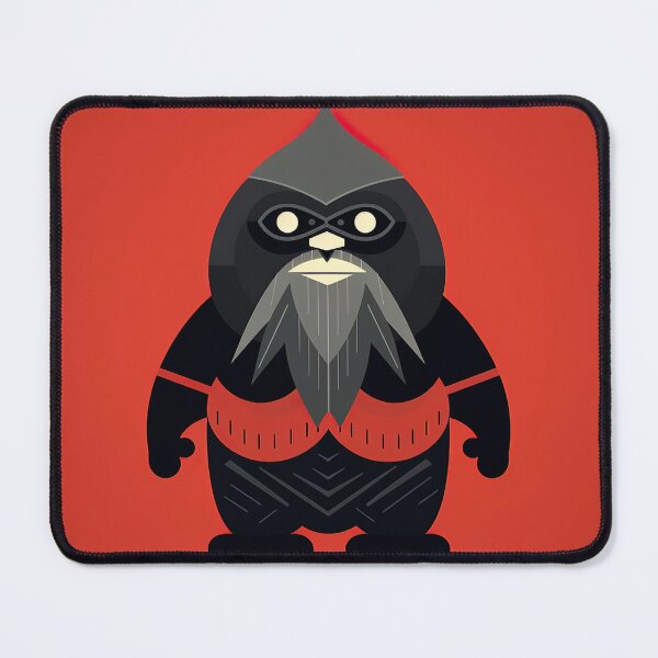 Item preview, Dwarf | Red minimalism designed and sold by ComicsFactory.