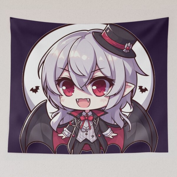 Item preview, Vampire Chibi designed and sold by tamsclub.