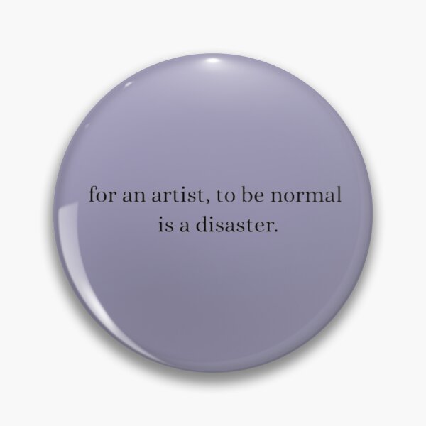 Item preview, quote for artists designed and sold by stickermonstery.