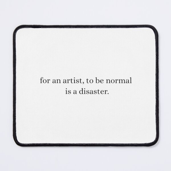 Item preview, quote for artists designed and sold by stickermonstery.