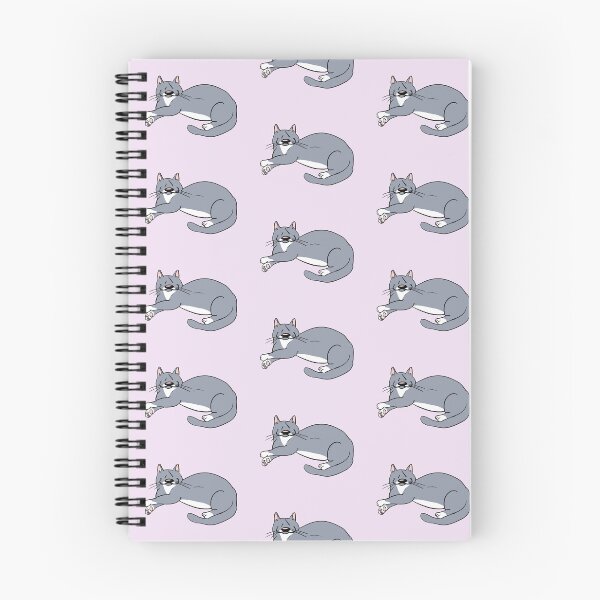 Item preview, Gray and White Cat designed and sold by ArtByShaleah.