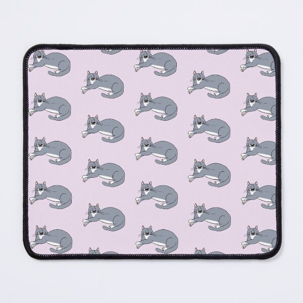 Item preview, Gray and White Cat designed and sold by ArtByShaleah.