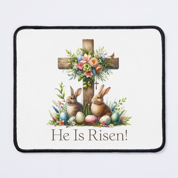 Item preview, He is Risen Easter design designed and sold by InspireGlow.