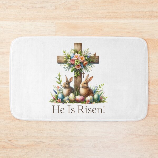 Item preview, He is Risen Easter design designed and sold by InspireGlow.