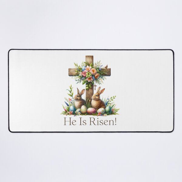 Item preview, He is Risen Easter design designed and sold by InspireGlow.