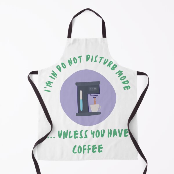 Item preview, Do Not Disturb Mode: Coffee Machine Design designed and sold by Harib Kassime.