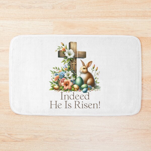 Item preview, Indeed He is Risen Easter design designed and sold by InspireGlow.