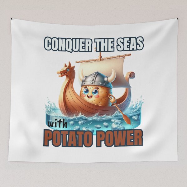 Item preview, Viking Spud: Starch Seas Adventure designed and sold by vk09.