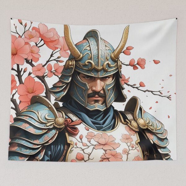 Item preview, Samurai Warrior designed and sold by ArtComixHaven.