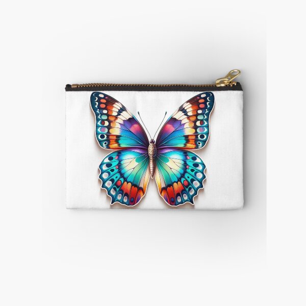 Item preview, Butterfly, Vibrant Butterfly Sticker - Colorful and Artistic Decal for Nature Lovers, Perfect for Laptops, Water Bottles, Notebooks" designed and sold by AlphaPODMonkey.