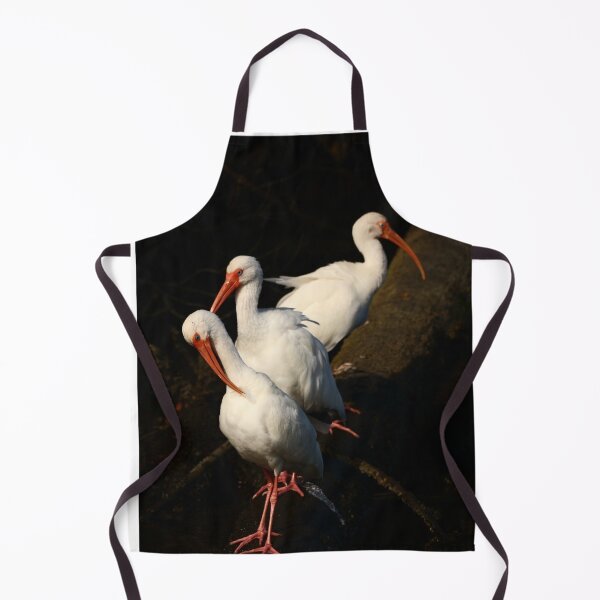 Item preview, Three White Ibis Birds designed and sold by utakloss.
