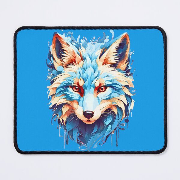 Item preview, Beautiful Blue White Fox Face designed and sold by koolandthecat.
