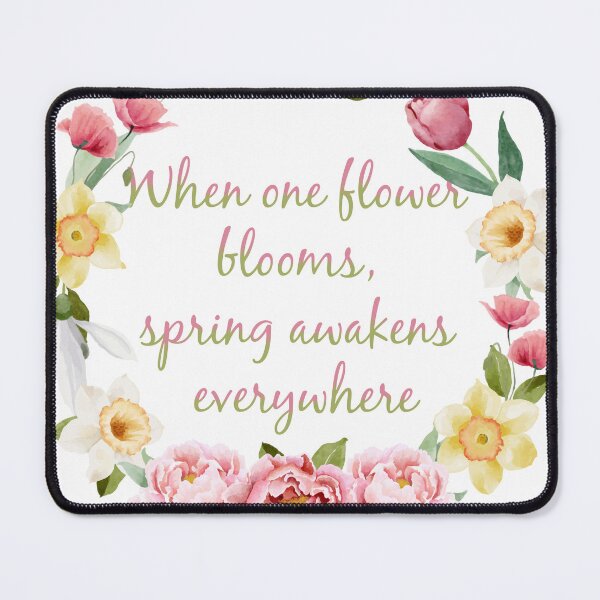 Item preview, spring letter board quotes happiness Blooming Flowers designed and sold by ilyanadesign.