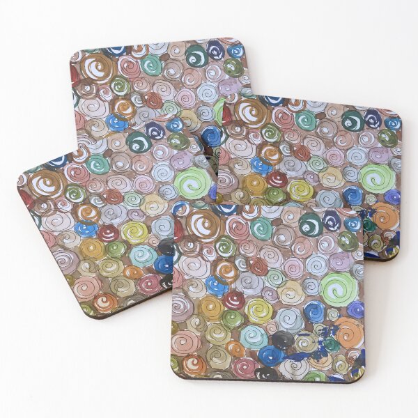 Item preview, Watercolor Spirals! designed and sold by StickFigureArts.
