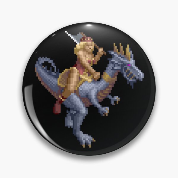 Item preview, Golden Axe Lizard Rider designed and sold by disposalist.