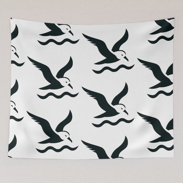 Item preview,  Albatros Silhoutte, Wild Animals, Animal Silhoutte designed and sold by SnuggleSafari.