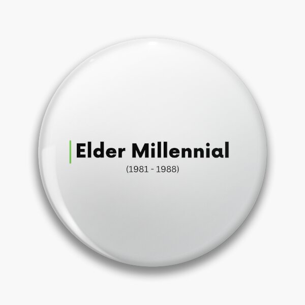 Item preview, Elder Millennial (1981-1988) designed and sold by CerolBlue.