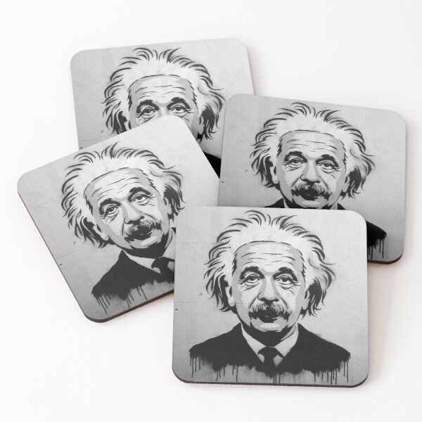Item preview, albert einstein banksy street art designed and sold by martin max.