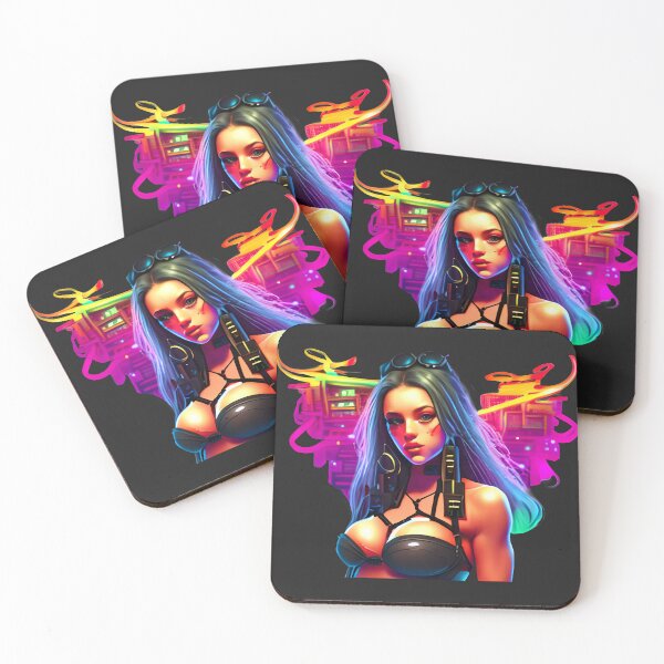 Item preview, Rainbow Goth Girl designed and sold by Chubuter.