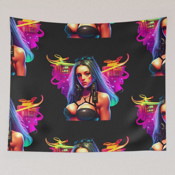 Item preview, Rainbow Goth Girl designed and sold by Chubuter.
