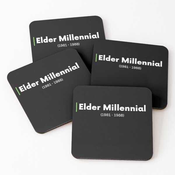 Item preview, Elder Millennial (1981-1988) designed and sold by CerolBlue.