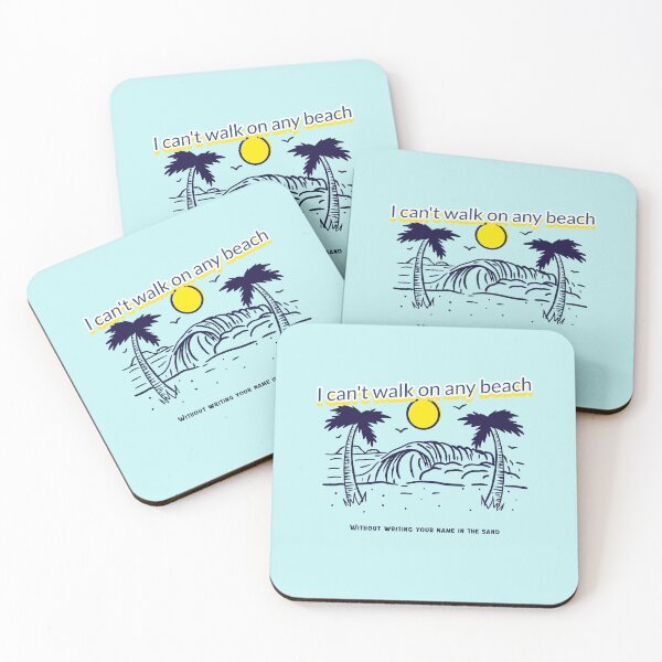 Item preview, I can't walk on any beach... designed and sold by Jim Stephens.