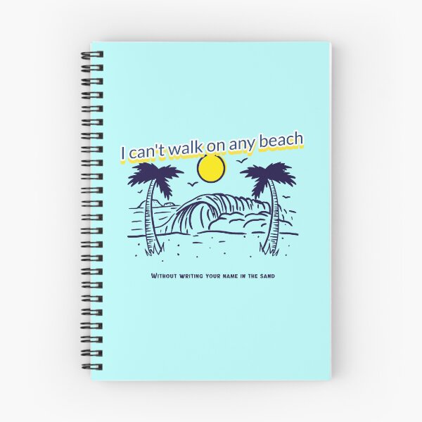 Item preview, I can't walk on any beach... designed and sold by Jim Stephens.