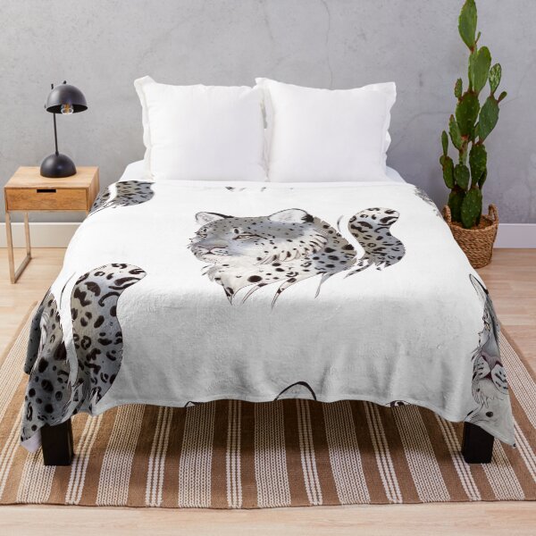 Item preview, Snow leopard designed and sold by BellasArt777.