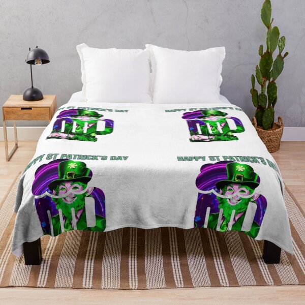Item preview, Happy St Patrick's day, irish, irish folklore, leprechaun, shamrock, spring is here designed and sold by Coolparrotgirl.