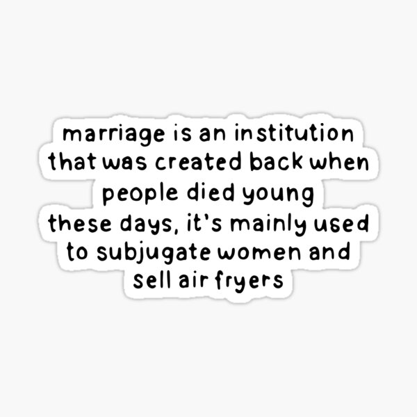 Item preview, Paul Marriage Quote. Harrison Ford. Shrinking designed and sold by dontqu0teme.