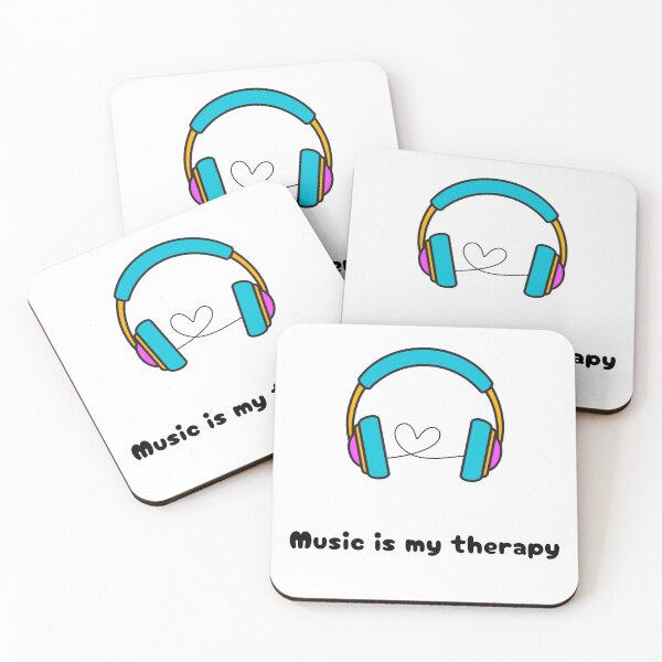 Item preview, music is my therapy designed and sold by hamzamah.