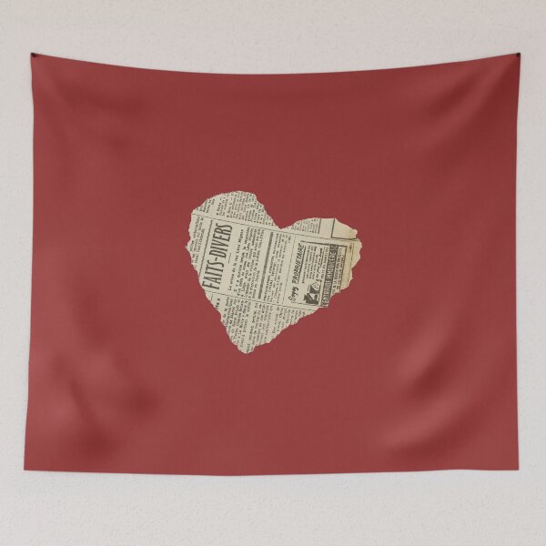 Item preview, Paper Heart | Retro love letter | Vintage love letter design designed and sold by Vibe Vault.