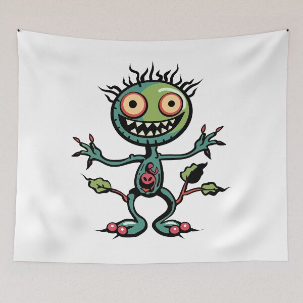 Item preview, Monster Bloom: Whimsical Creature Delight designed and sold by Smart Art 42.