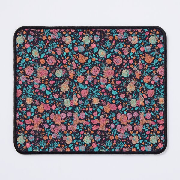 Item preview, neon monkey floral wedding pattern designed and sold by HancockArtisans.