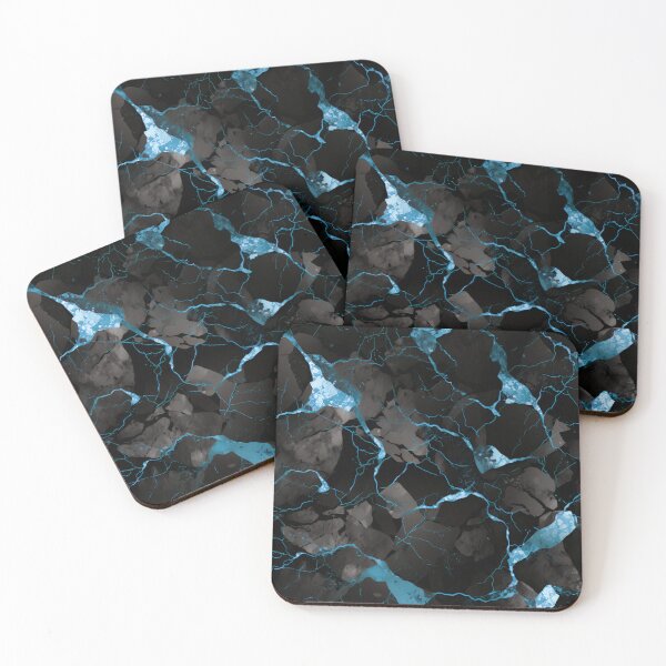 Item preview, Sparkling marble - blue designed and sold by SaraBakx.