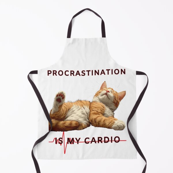 Item preview, Procrastination is my cardio designed and sold by MariaLuiza26.