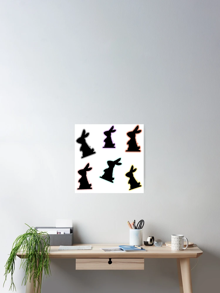 Thumbnail 2 of 3, Poster, Bunny Rabbit designed and sold by LemonFun.
