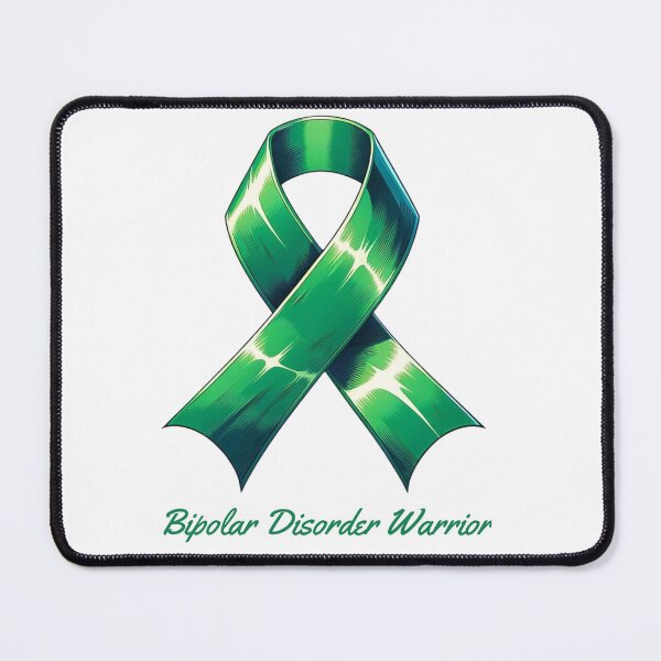 Item preview, Bipolar Disorder Awarness Green Ribbon Mental Health designed and sold by kylmllr101684.