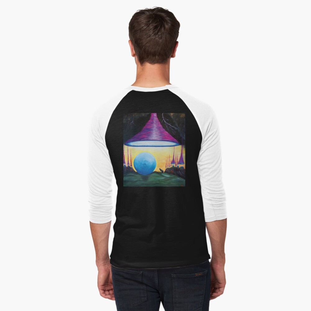 Item preview, Baseball ¾ Sleeve T-Shirt designed and sold by ClaudiaHagn.