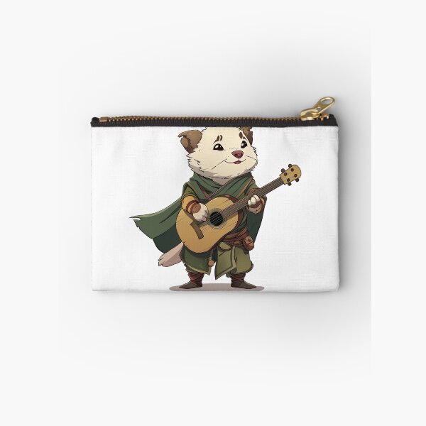 Item preview, Minstrel Puppy Bard with Lute designed and sold by dungeonwarriors.