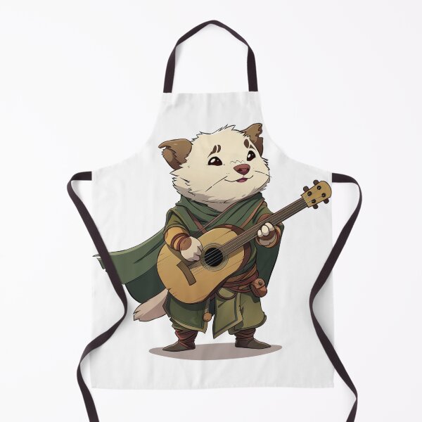 Item preview, Minstrel Puppy Bard with Lute designed and sold by dungeonwarriors.